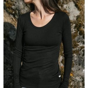 Women's Scoop Top - Heather Grey